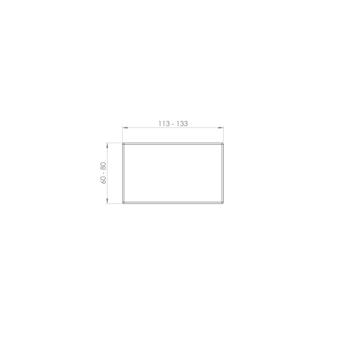 Frame-02 Sofá Frame — desenho técnico com dimensões (2)