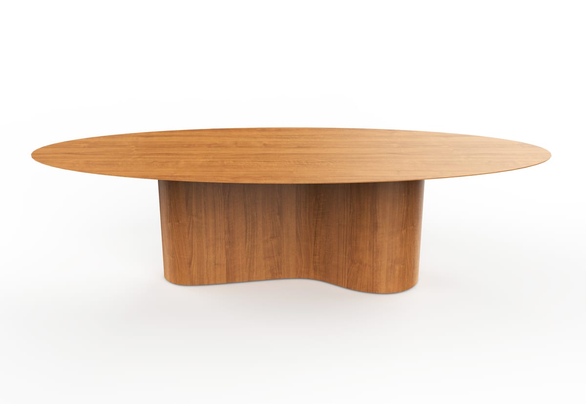 Mesa Jantar Bhora Tampo Oval.2
