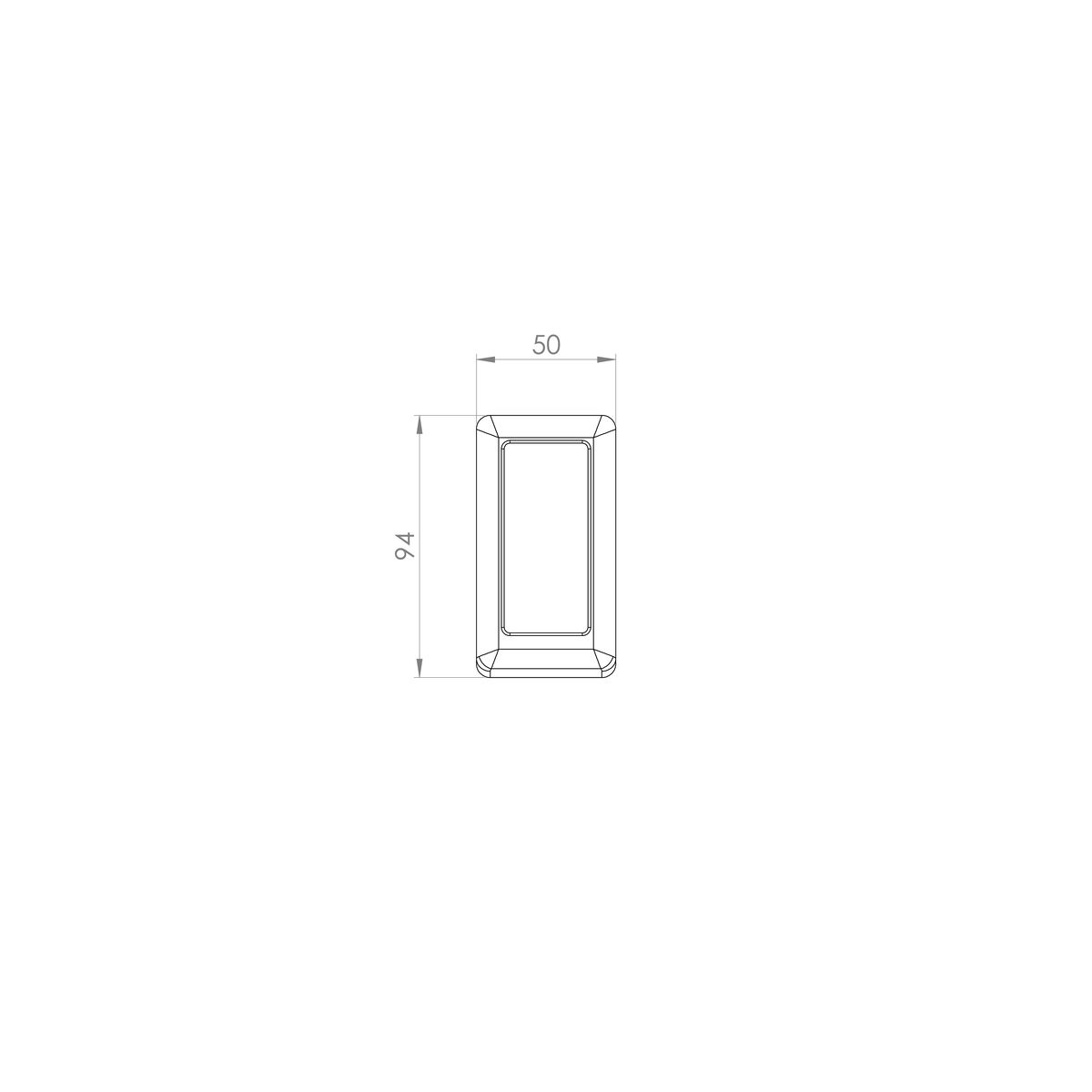 Sofá Bole — desenho técnico com dimensões (12)