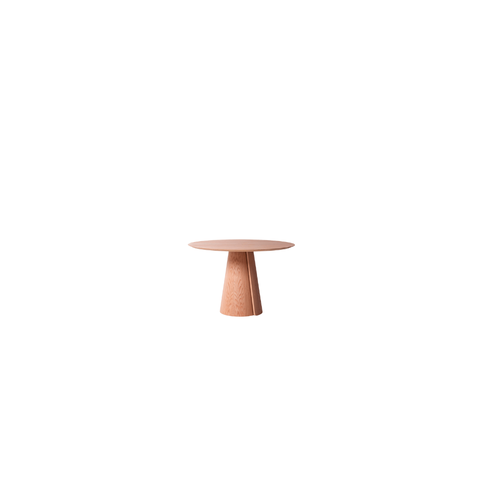 Mesa de jantar Volta, design de Guilherme Wentz