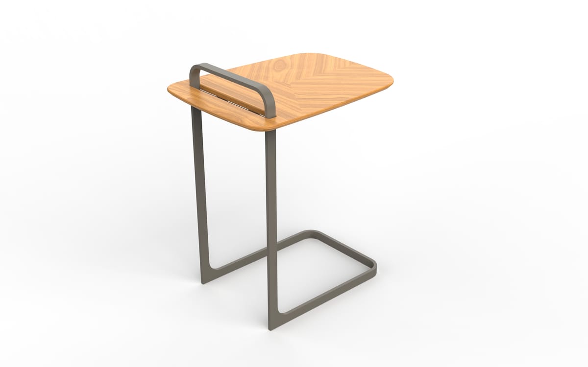 Mesa lateral Tuki, design de Studio Luazzu