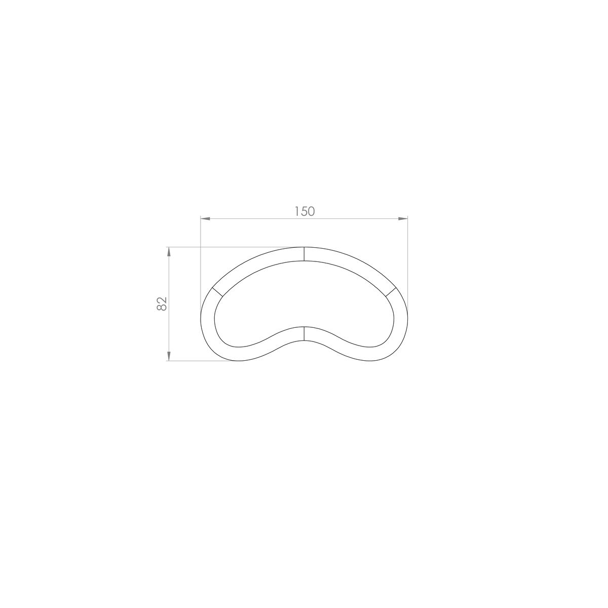 Inverse-05 Sofá Inverse — desenho técnico com dimensões (5)