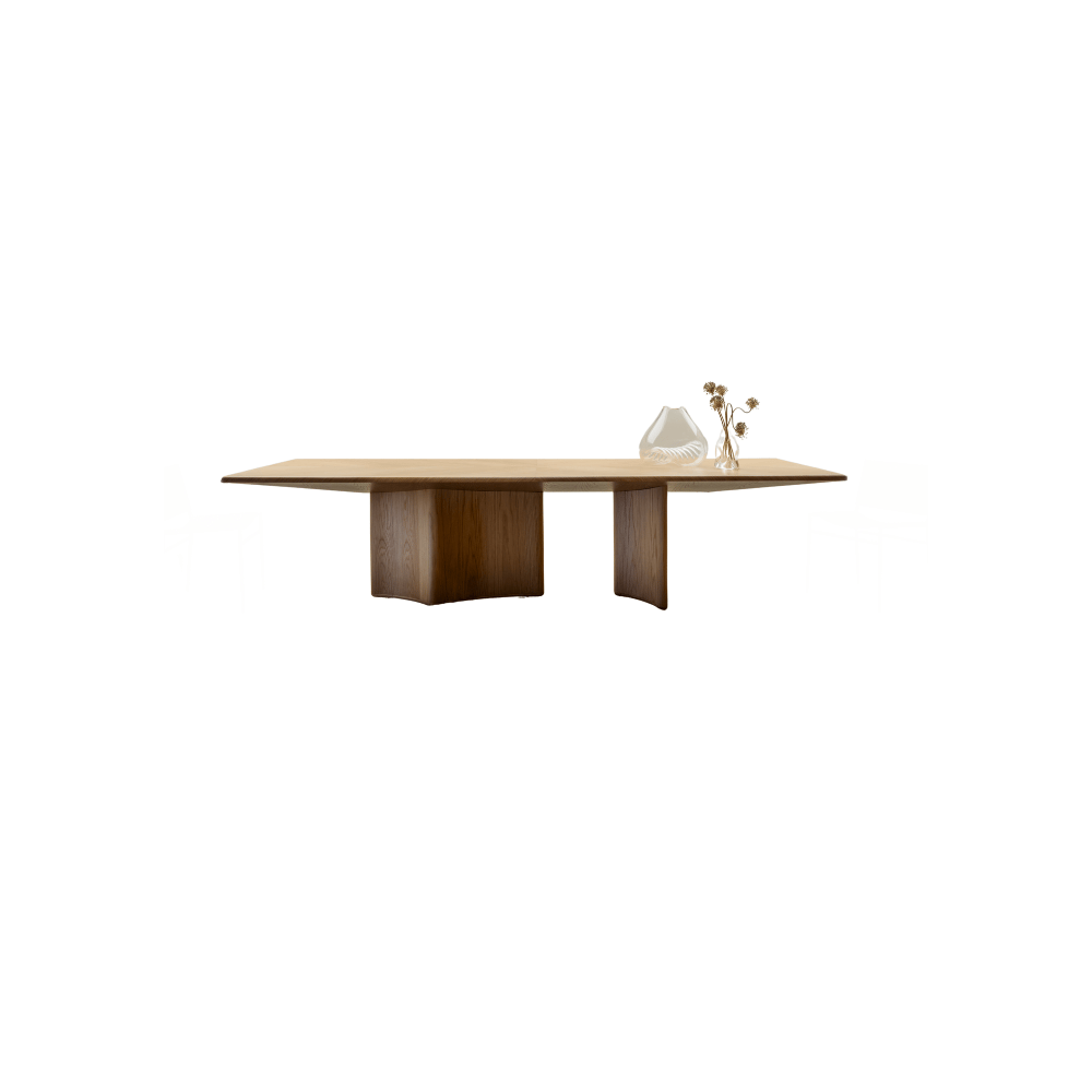Mesa de jantar Mirante, design de Daniela Ferro