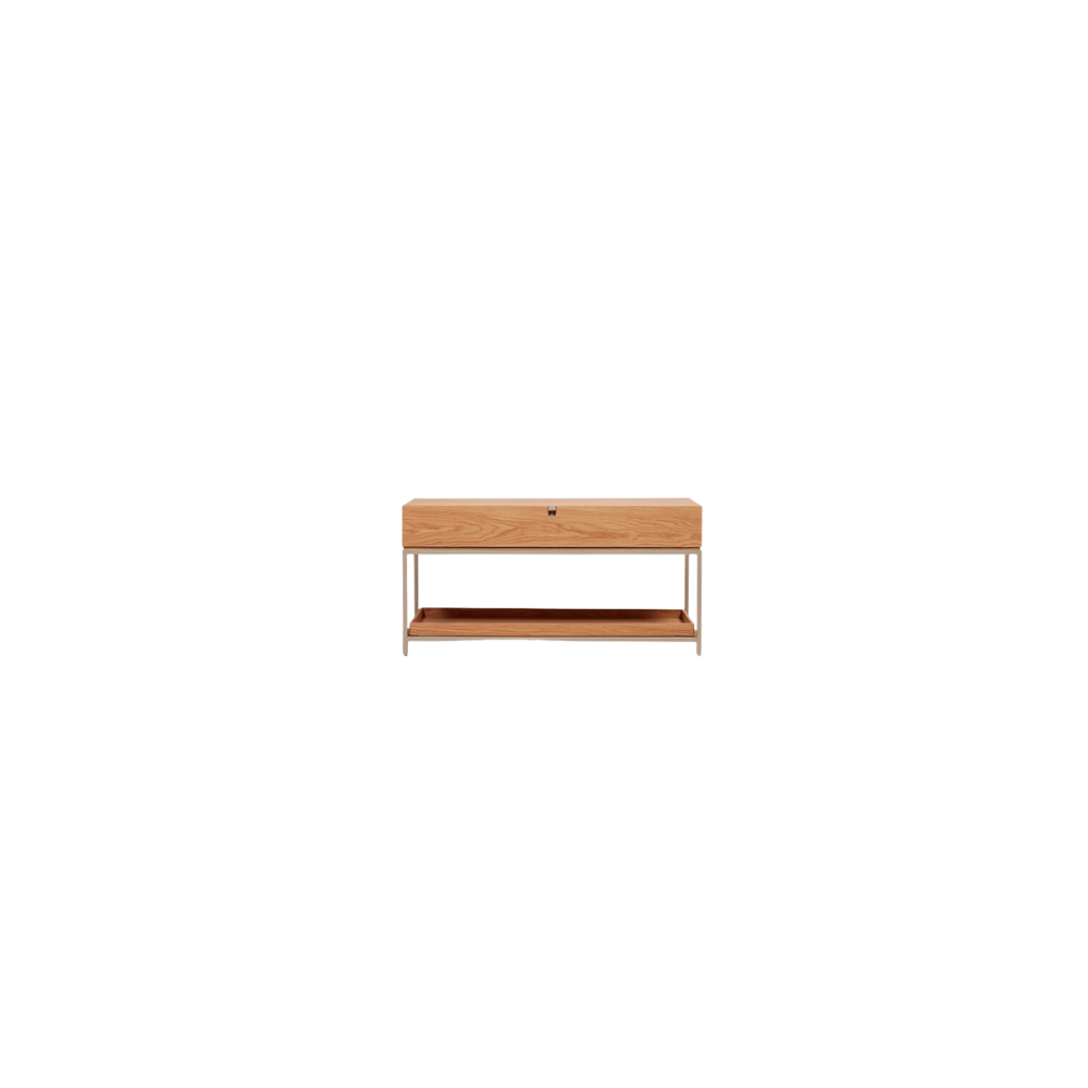 Mesa de cabeceira Jann, design de Luciana Catani