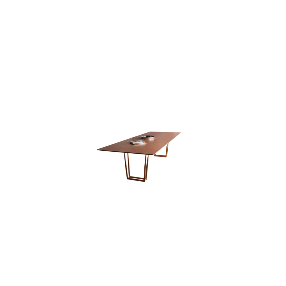 Mesa de jantar Slim, design de Marcelo Ligieri