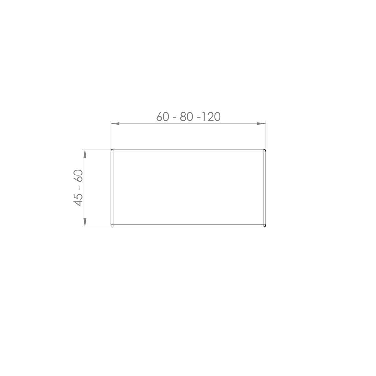 Sofá Milla — desenho técnico com dimensões (4)