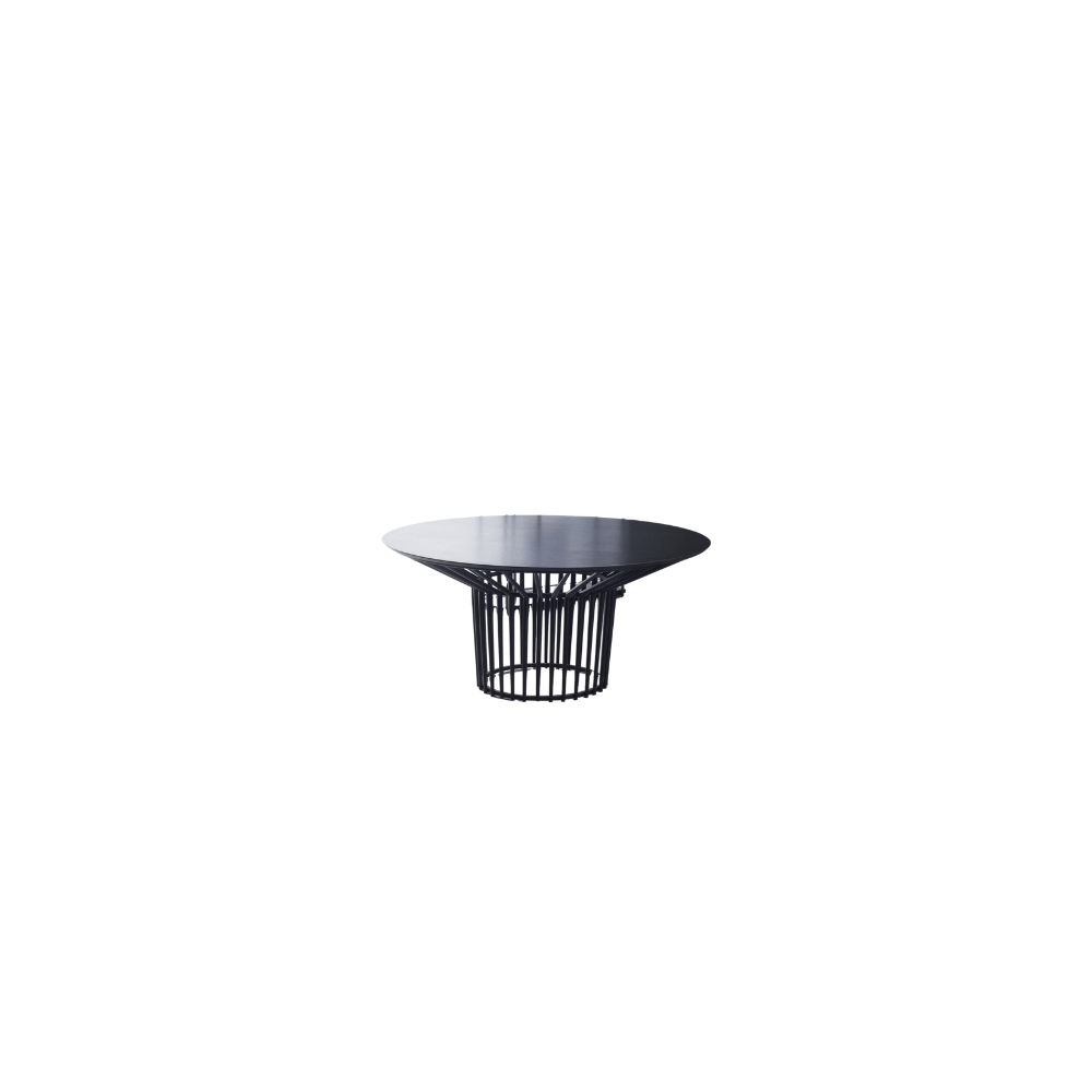 Mesa de jantar Bros, design de Marcelo Ligieri