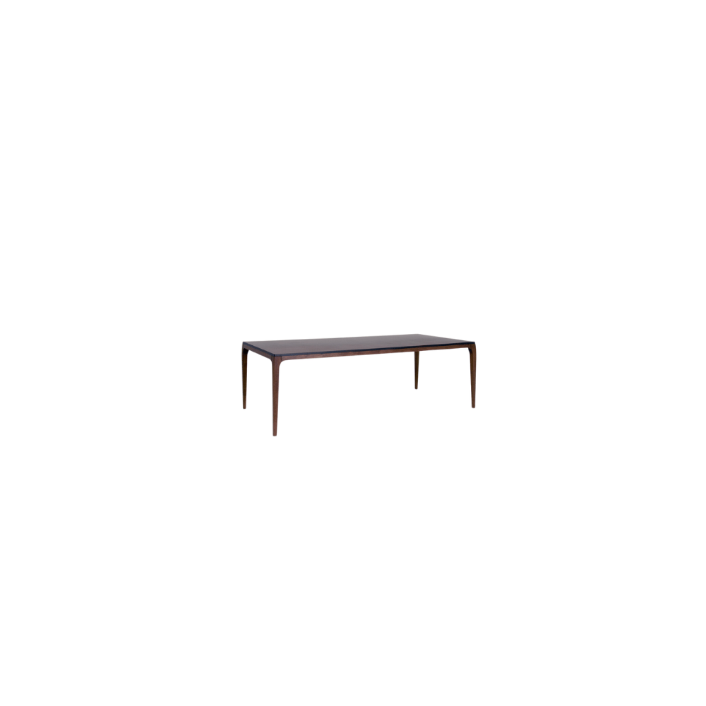 Mesa de jantar Liss, design de Marcus Ferreira
