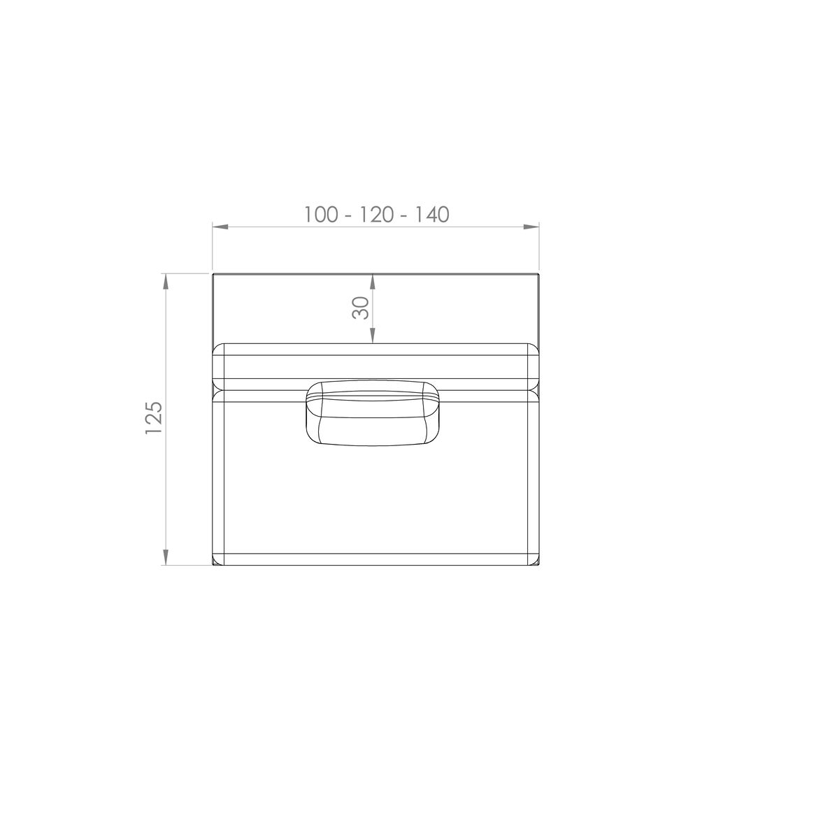Nube-06 Sofá Nube — desenho técnico com dimensões (6)