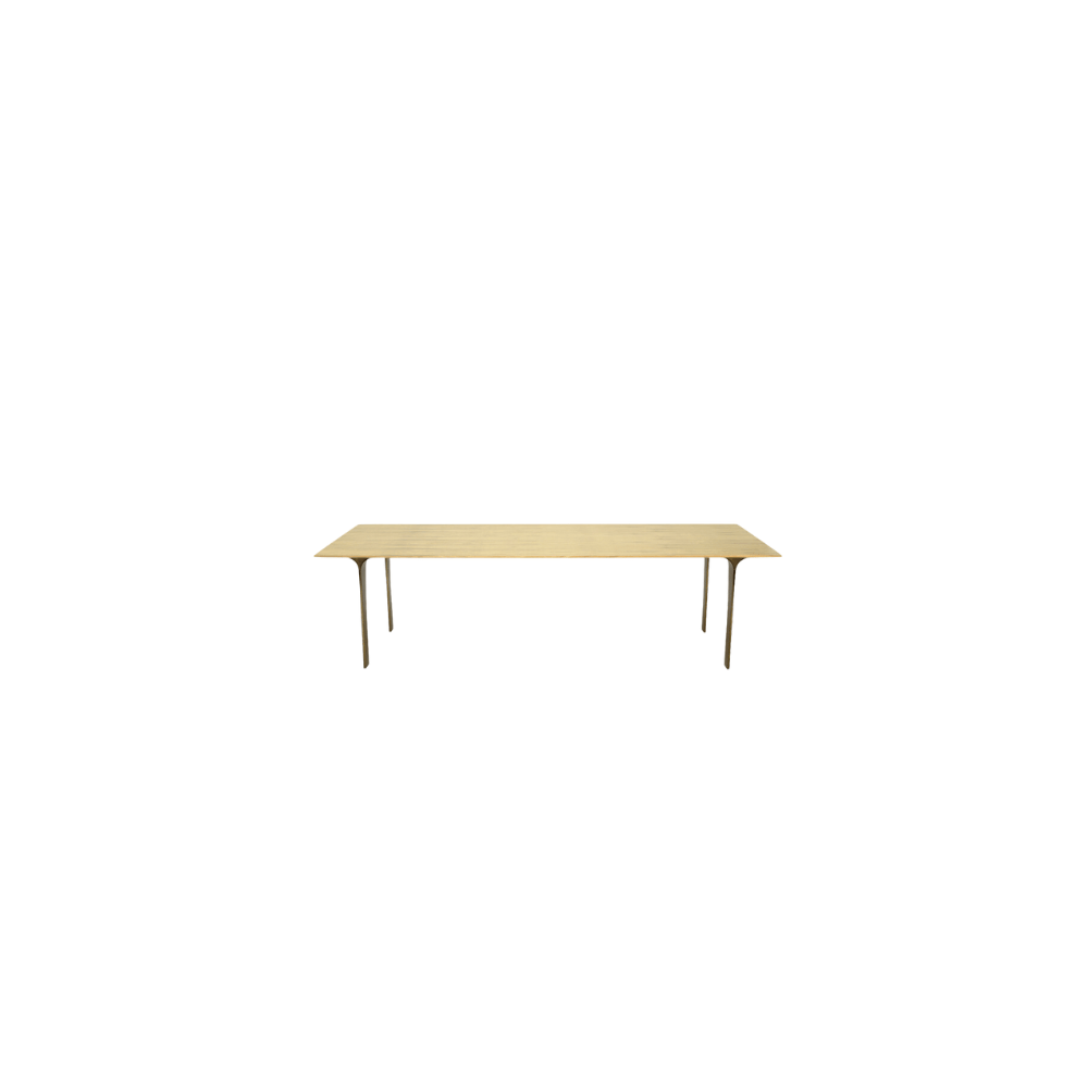 Mesa de jantar Viko, design de Fernanda Brunoro
