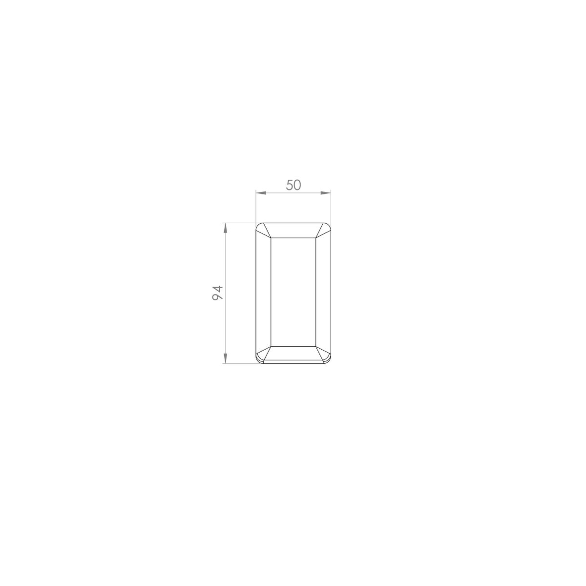 Sofá Bole — desenho técnico com dimensões (11)