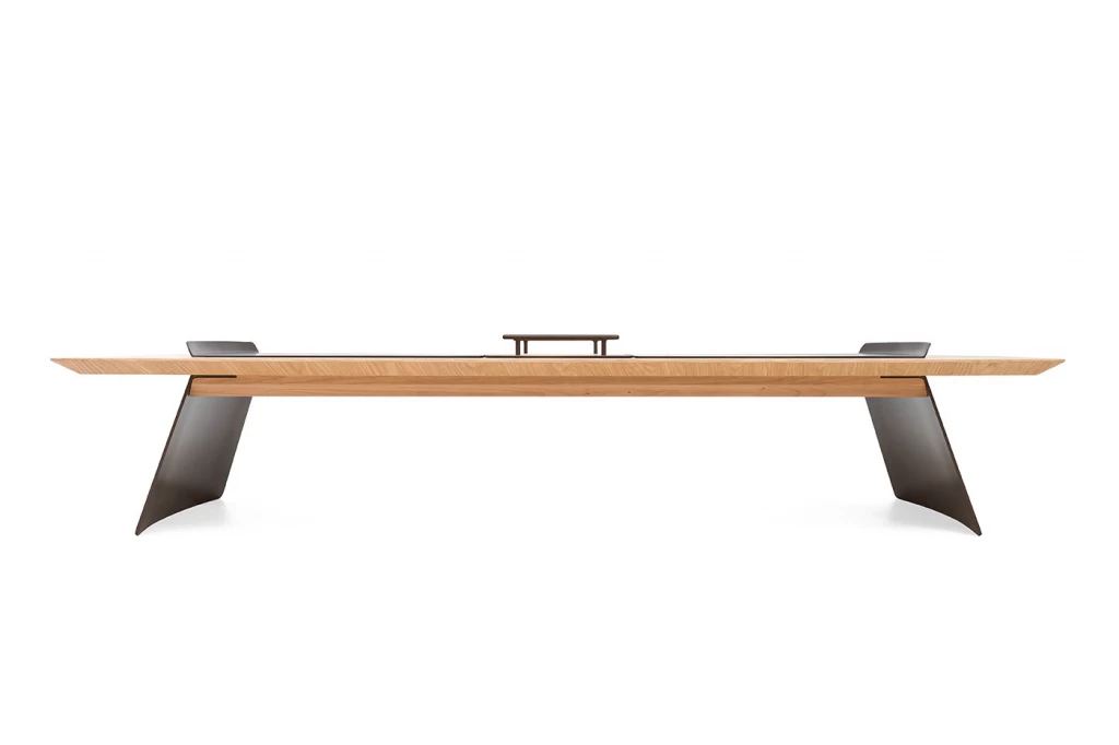 Mesa de centro Clev, design de Luan Del Savio