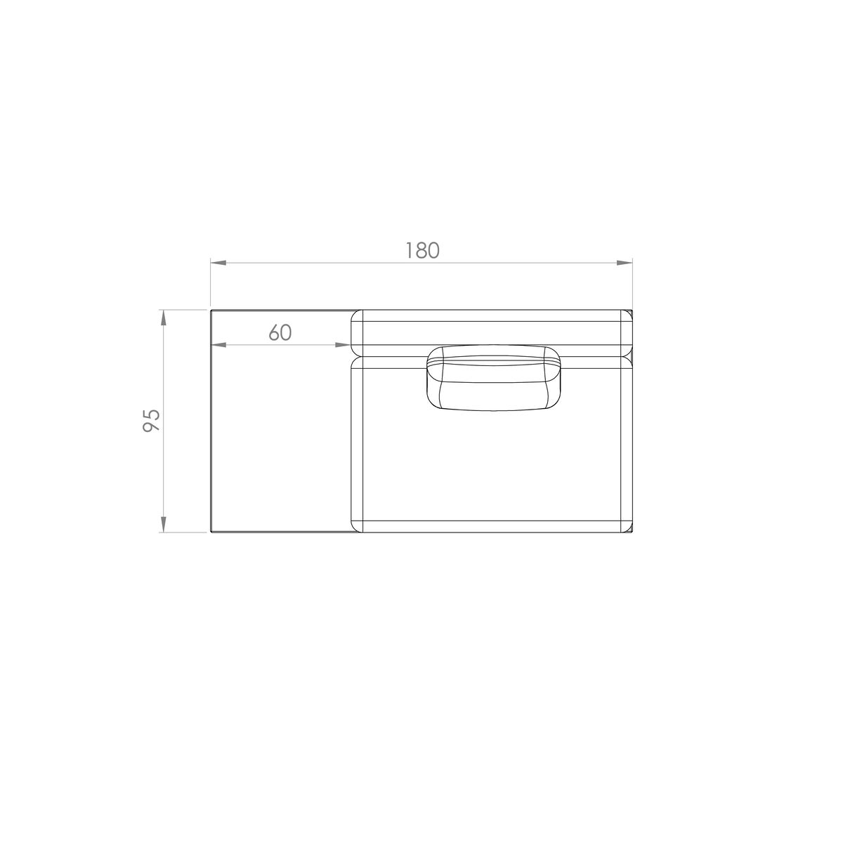 Nube-10 Sofá Nube — desenho técnico com dimensões (10)
