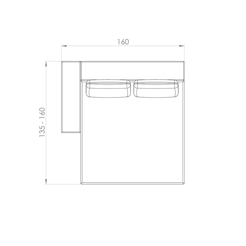 Sofá City — desenho técnico com dimensões (6)