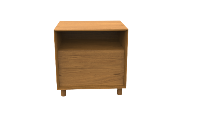 Mesa de cabeceira Suna, design de Studio Luazzu