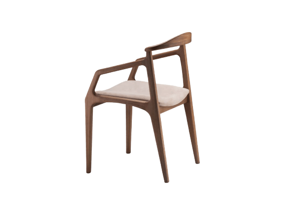 Cadeira Diva com braço, design de Estúdio A