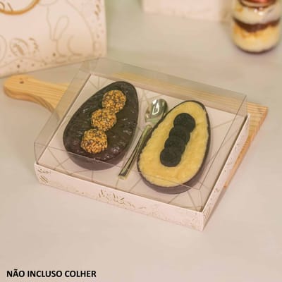 Embalagem para 2 Ovos de colher 250gr, PREMIER, Tampa 10cm - 10un - Imagem 4