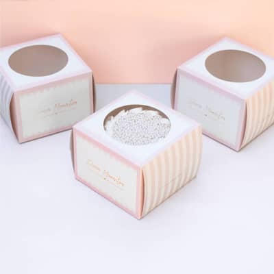 Embalagem para Bolo P (15,5x15,5x11,7cm), Com Visor, Momentos - 5un - Imagem 4
