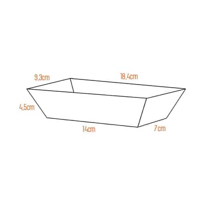 Embalagem Para Porções 500Ml, Kraft - 25un - Imagem 2