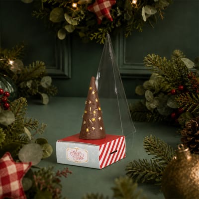 Embalagem para cone de natal com tampa, Carrossel - 10un - Imagem 2