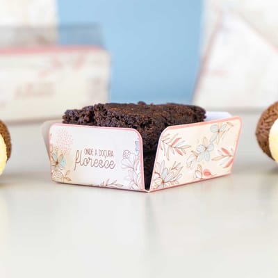 Forminha Para Brownies, Doçura - 25