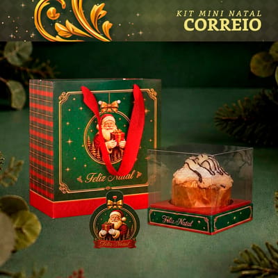 KIT MINI NATAL CORREIO
