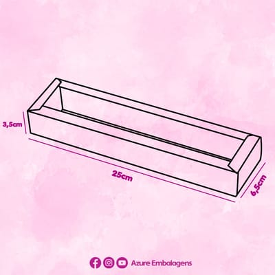 Embalagem para 6 Doces Slim, Rubi - 10un - Imagem 4