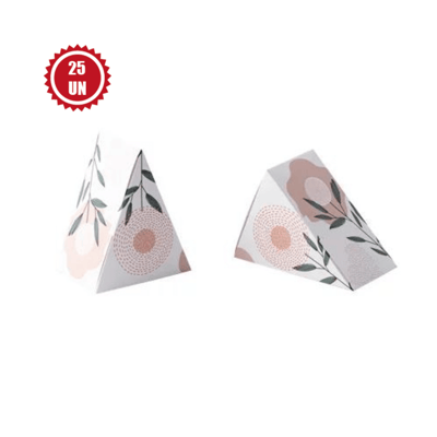 Embalagem para Fatia de Bolo com Papel, Encanto - 25un