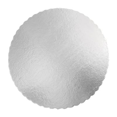 Cake Board Prata 35Cm - Unitário