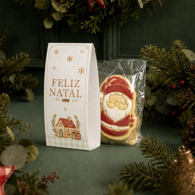 Cinta para Biscoitos e Cookies, Globo de Neve - 10un - Imagem 2