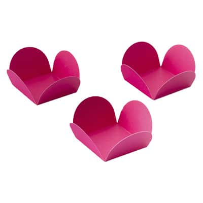 Forminha De Doce 4 Pétalas, Rosa Pink - 50un - Imagem 2