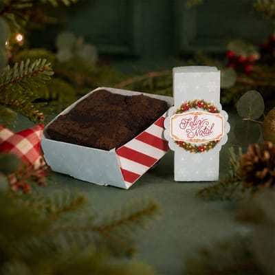 Caixa para Brownie, com cinta, Carrossel - 10un - Imagem 2