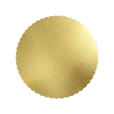 Cake Board Ouro 26Cm - Unitário
