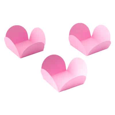 Forminha De Doce 4 Pétalas, Rosa Claro - 50un - Imagem 2
