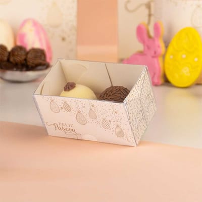 Caixa para 2 Doces, BLISS - 10un