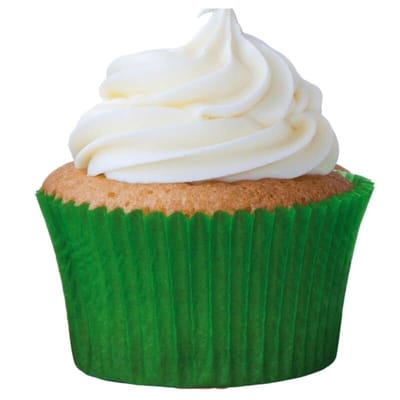 FORMA PARA CUPCAKE 45un - VERDE ESCURO