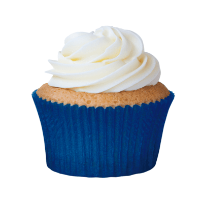 FORMA PARA CUPCAKE 45un - AZUL ESCURO