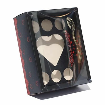 Embalagem Gaveta Coração 200g e 6 doces, Corpete com Máscara, Sweet Secret - 5un - Imagem 4