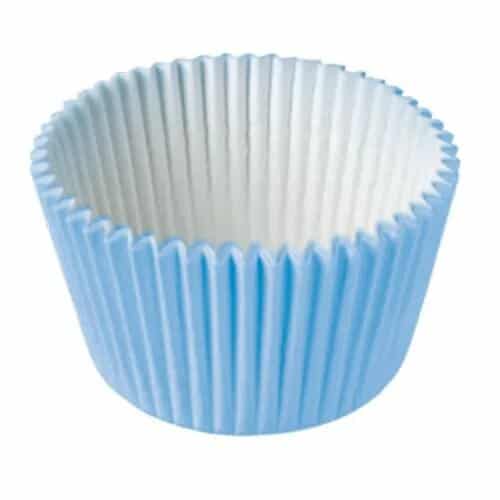 FORMA PARA CUPCAKE 45un - AZUL CLARO - Imagem 2