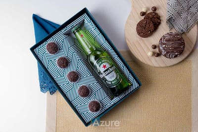 Embalagem para Bebida e 5 Doces, CLASSIC - 10un