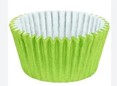 FORMA PARA MINI CUPCAKE 45un - VERDE CLARO