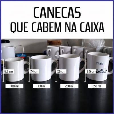 Embalagem para Caneca/Xícara 10x10cm, Branca - 10un - Imagem 2