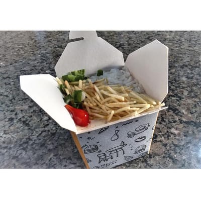 Embalagem Box Para Alimentos 850Ml, Yellow - 25un - Imagem 8