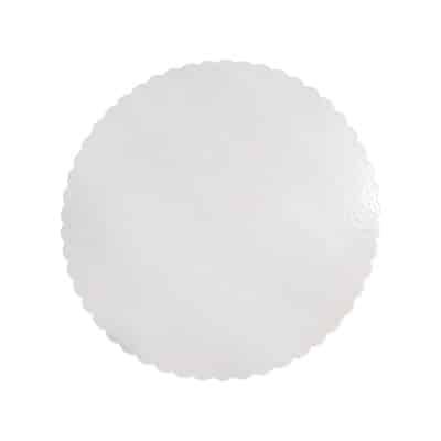 Cake Board 32cm Branco/Prata, Dupla Face - Unitário - Imagem 3