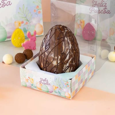 Caixa para Ovo em pé, 250gr/350gr/500gr, 15x15x20cm, TERNURA - 10un - Imagem 2
