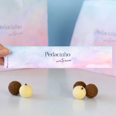 Cinta para Brownie, Aquarela - 25un