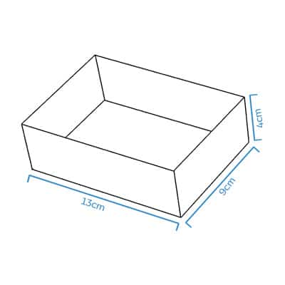 Embalagem para 6 Doces, Com Visor, Dourada - 10un - Imagem 3