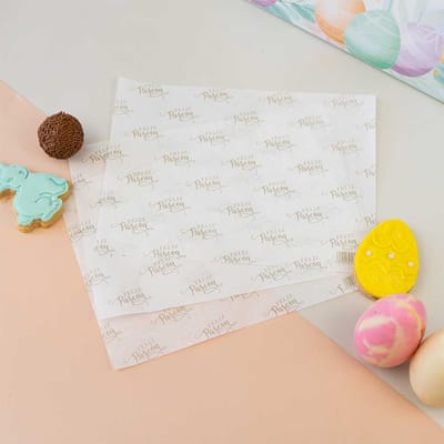 Papel para Embrulhar Doces e Bolo gelado, Páscoa 15,5x20 - 25un - Imagem 2