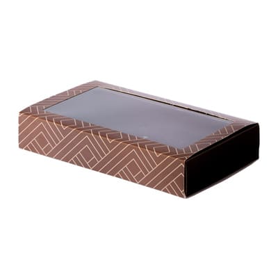 Embalagem para Barra de Chocolate, Marrom - 25un