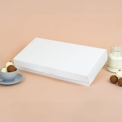 Caixa para transporte 50 doces, sem berço, Branca Basics - 10un